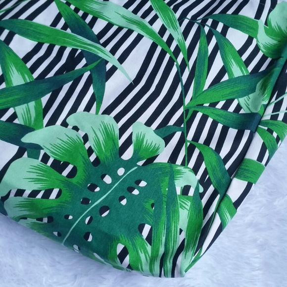 Palm Tree Canvas Tote Bag - Picture 5 of 8